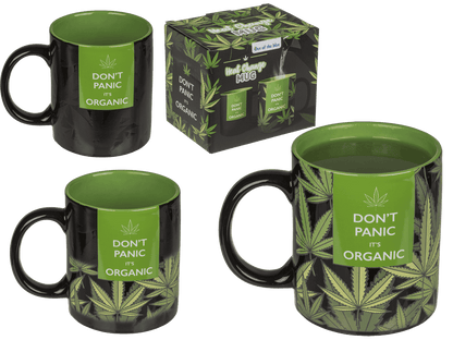 Mug, Cannabis, with thermal effect,