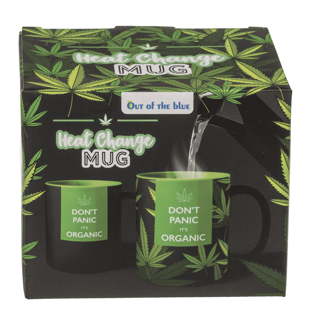Mug, Cannabis, with thermal effect,