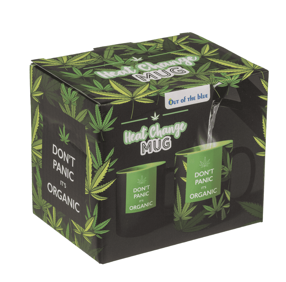Mug, Cannabis, with thermal effect,