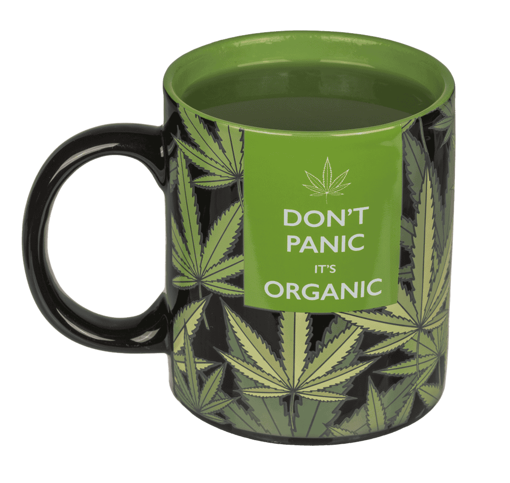 Mug, Cannabis, with thermal effect,