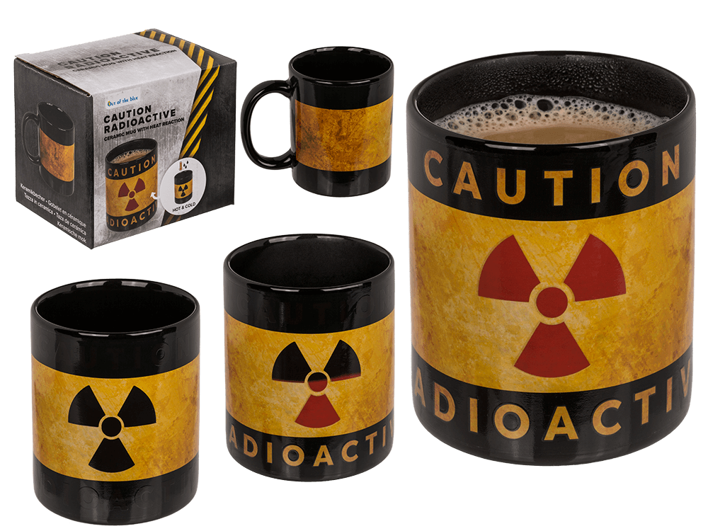 Mug, Nuklear, ca. 9 x 8,5 cm, stoneware,