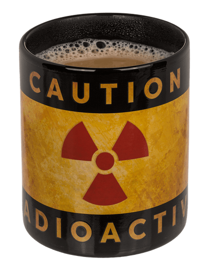 Mug, Nuklear, ca. 9 x 8,5 cm, stoneware,