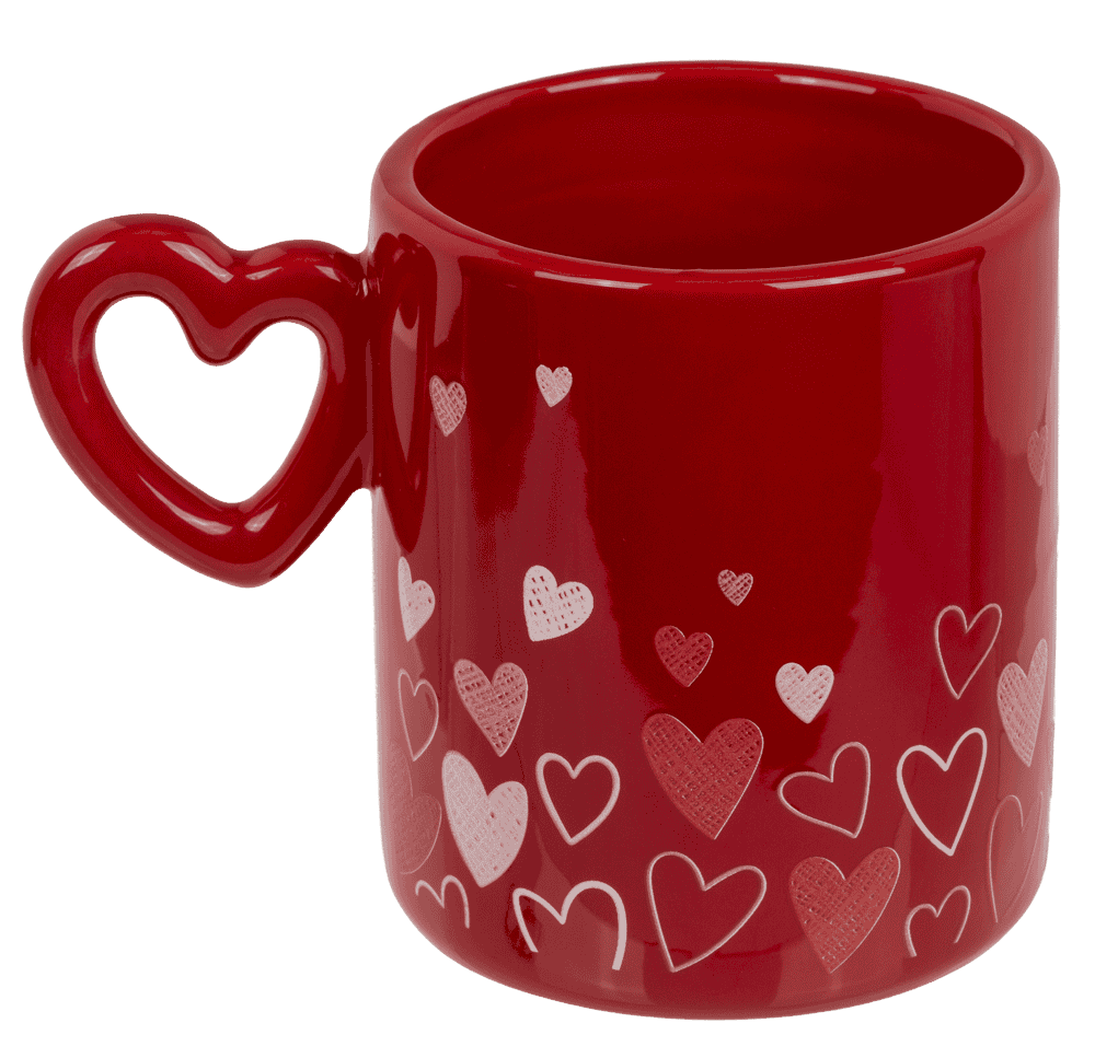 Gift set "Love", mug and metal key chain,