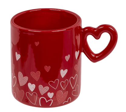 Gift set "Love", mug and metal key chain,