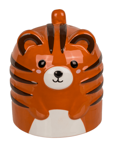 Upside Down Mug, Tiger, ca. 12 x 14 cm, dolomite,