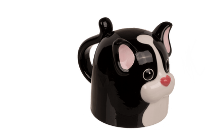 Upside Down Mug, Dog, ca. 12 x 14 cm, dolomite