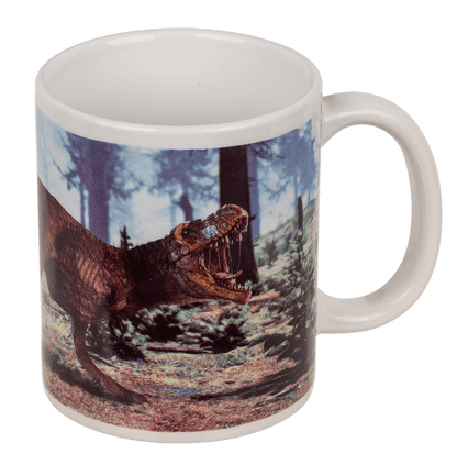 Stoneware mug,T-Rex, with thermal effect,