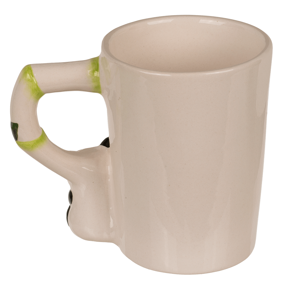 Stoneware mug, Panda -  Enjoy the moment,