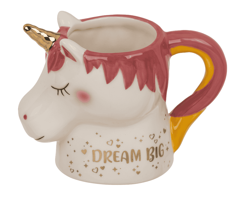 Mug, Unicorn, Dream Big, 15 x 11 cm.,