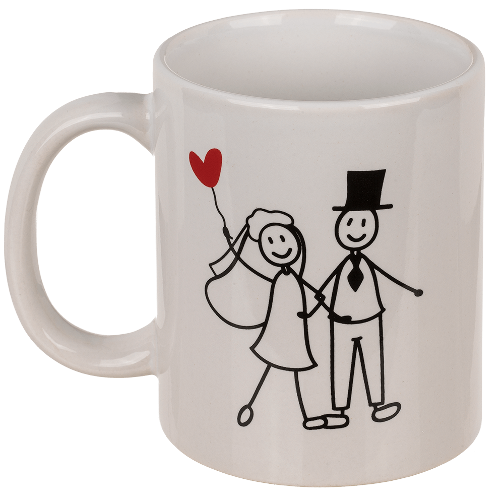 Stoneware Mug,So much in Love, 9 x 8 cm, 300 ml,