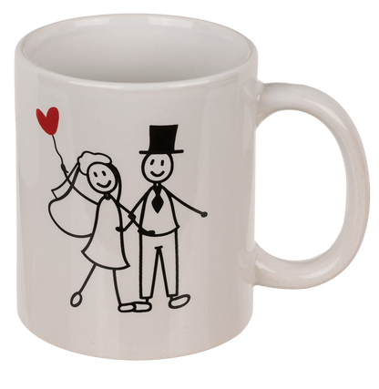 Stoneware Mug,So much in Love, 9 x 8 cm, 300 ml,