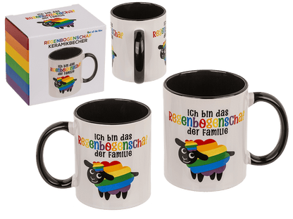 Mug, Rainbow-Sheep, Stoneware,