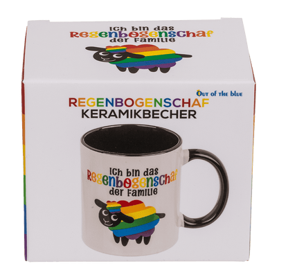 Mug, Rainbow-Sheep, Stoneware,