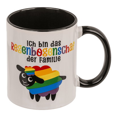 Mug, Rainbow-Sheep, Stoneware,