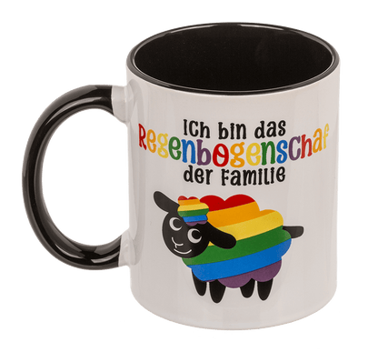 Mug, Rainbow-Sheep, Stoneware,