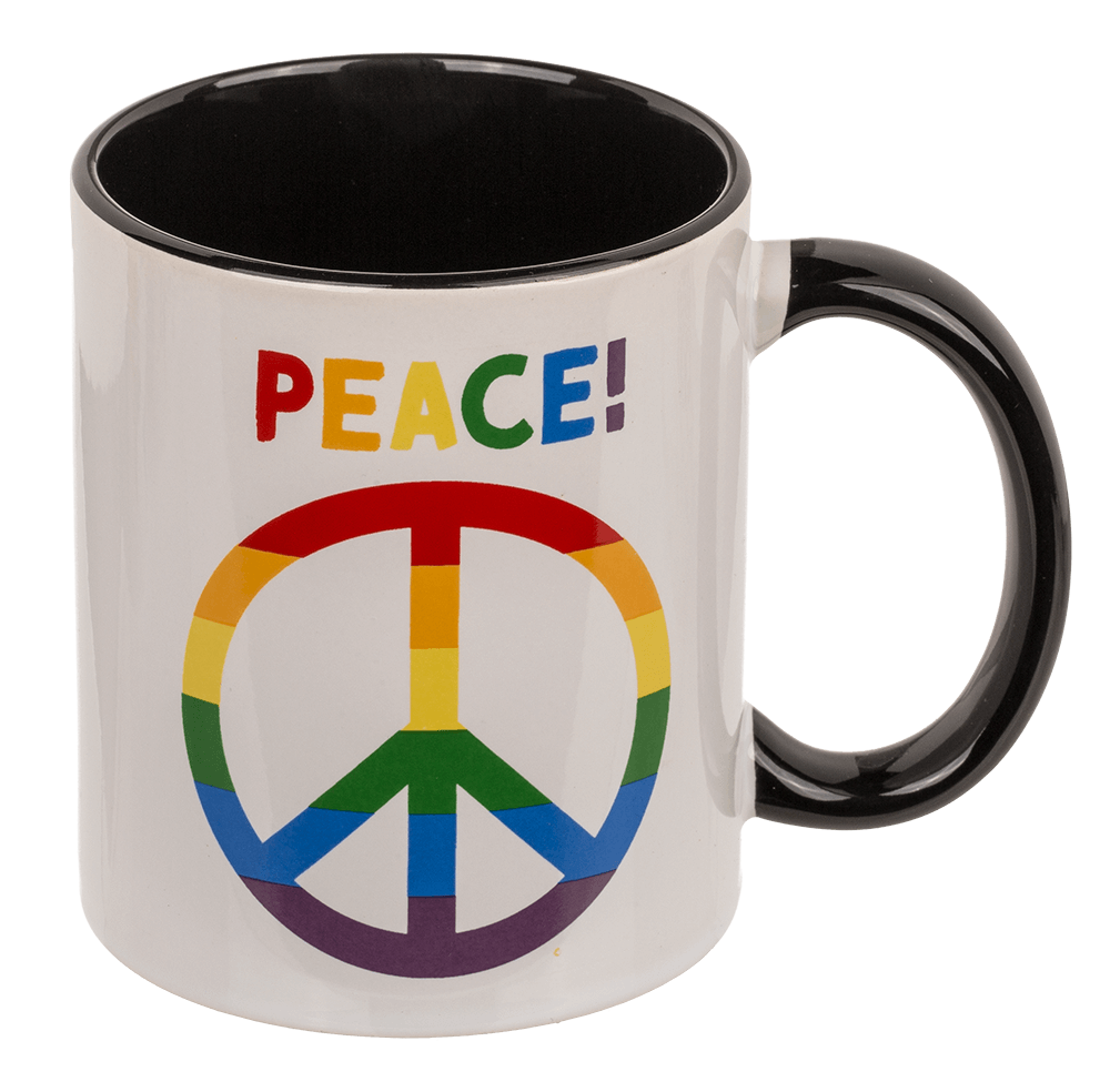 Mug, Peace, Stoneware,