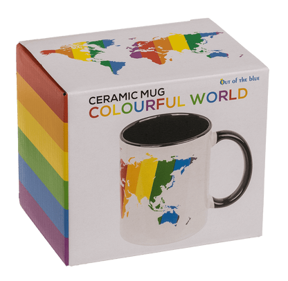 Mug, Colorful World, Stoneware,