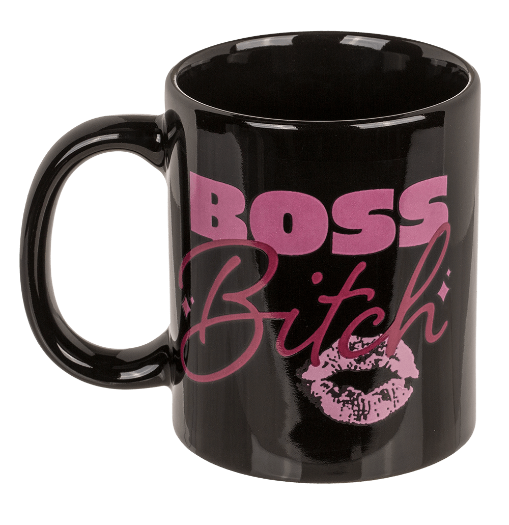 Mug, Boss Bitch, Stoneware,