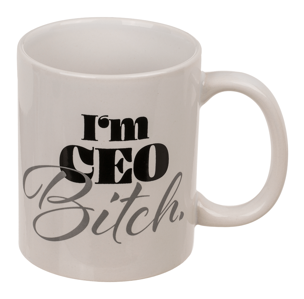 Mug, Ceo-Bitch, Stoneware,