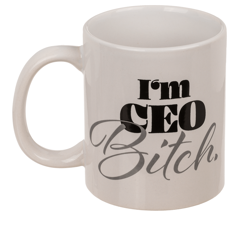 Mug, Ceo-Bitch, Stoneware,