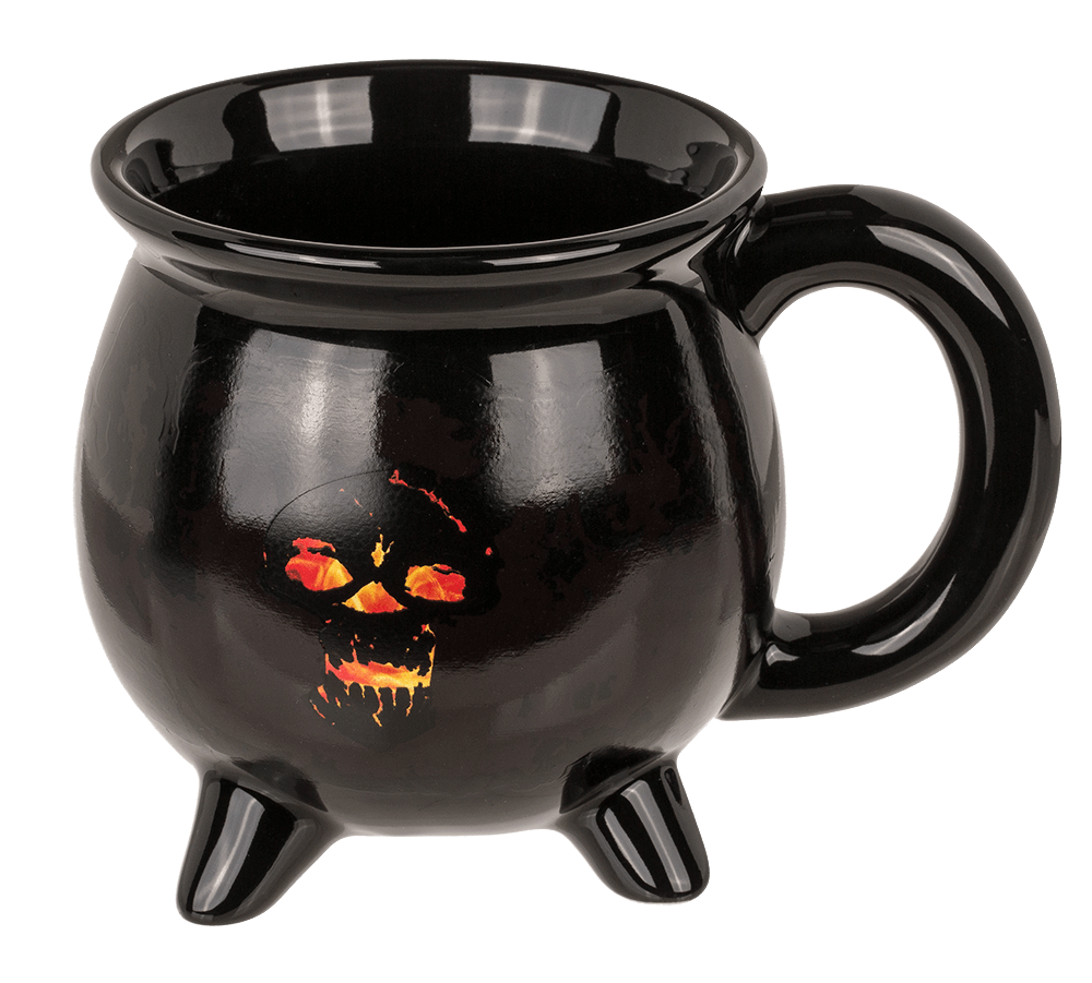 Mug, Fire devil, Stoneware, thermal effect,