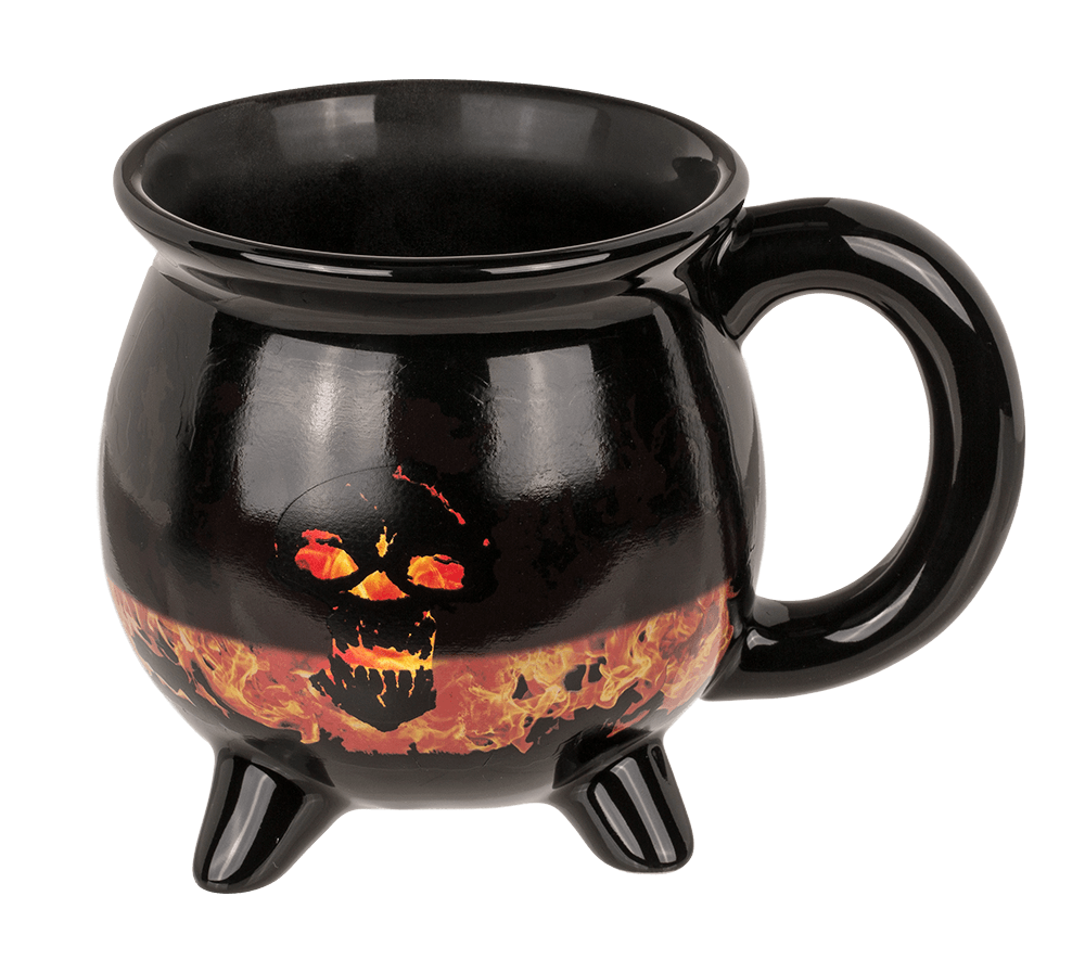 Mug, Fire devil, Stoneware, thermal effect,