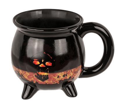 Mug, Fire devil, Stoneware, thermal effect,