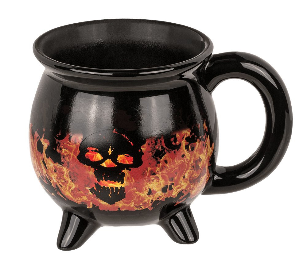 Mug, Fire devil, Stoneware, thermal effect,