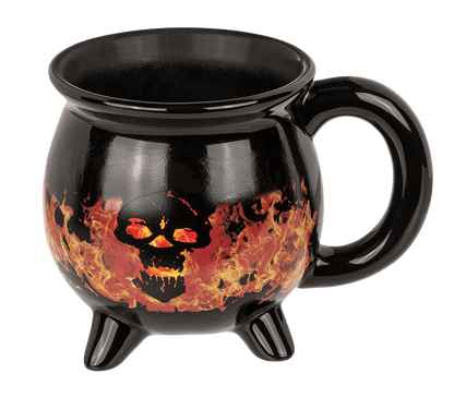 Mug, Fire devil, Stoneware, thermal effect,