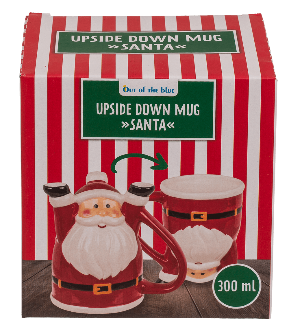 Mug, Santa & Snowman,