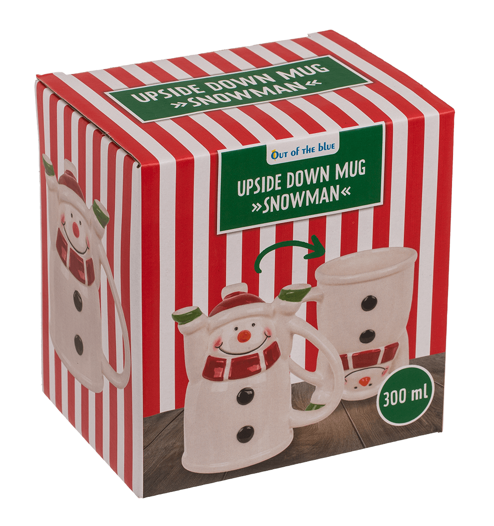 Mug, Santa & Snowman,