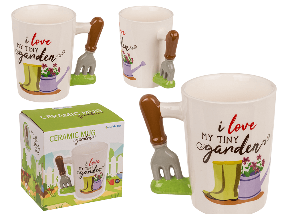 Mug, Tiny Garden, Stoneware,