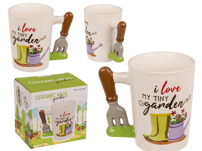 Mug, Tiny Garden, Stoneware,