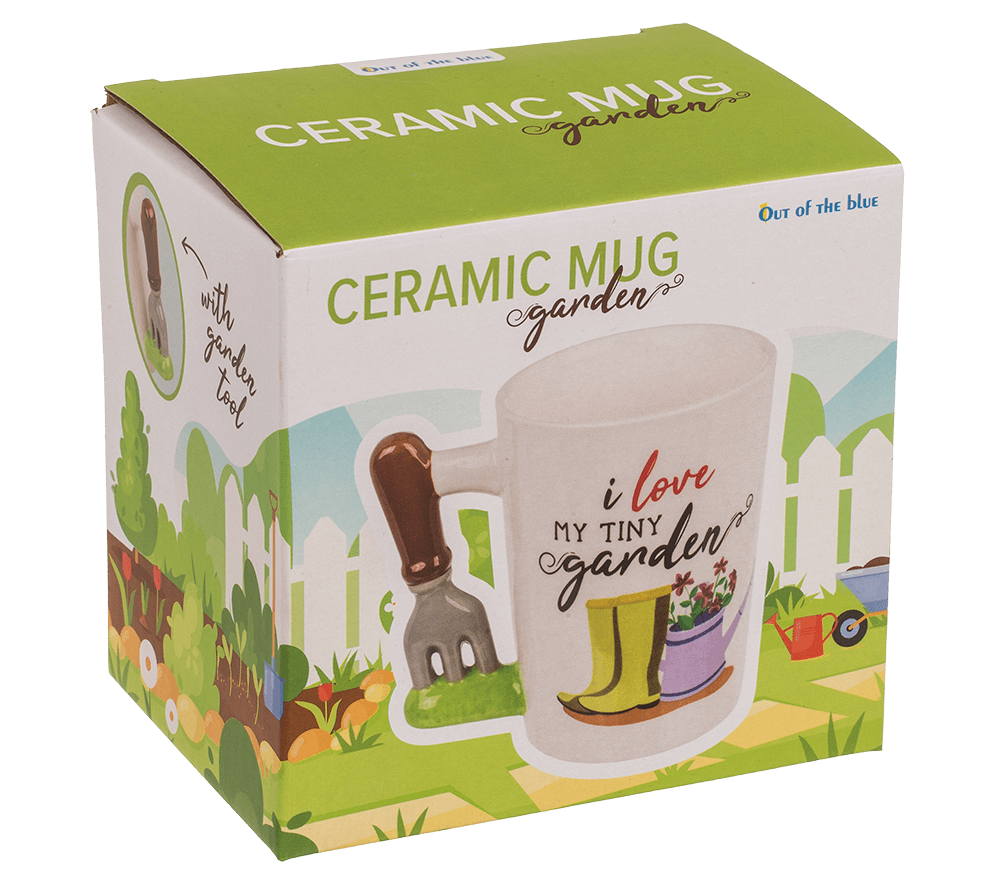 Mug, Tiny Garden, Stoneware,