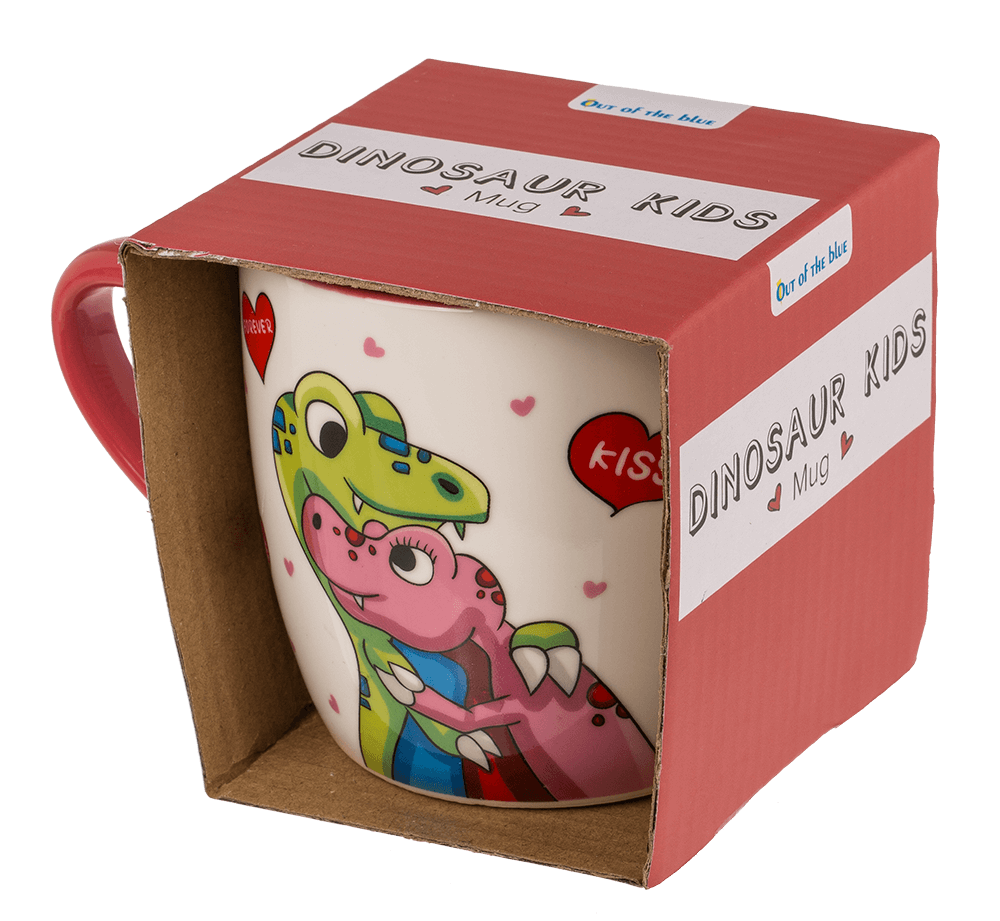 New Bone China Mug, Dino Kids,