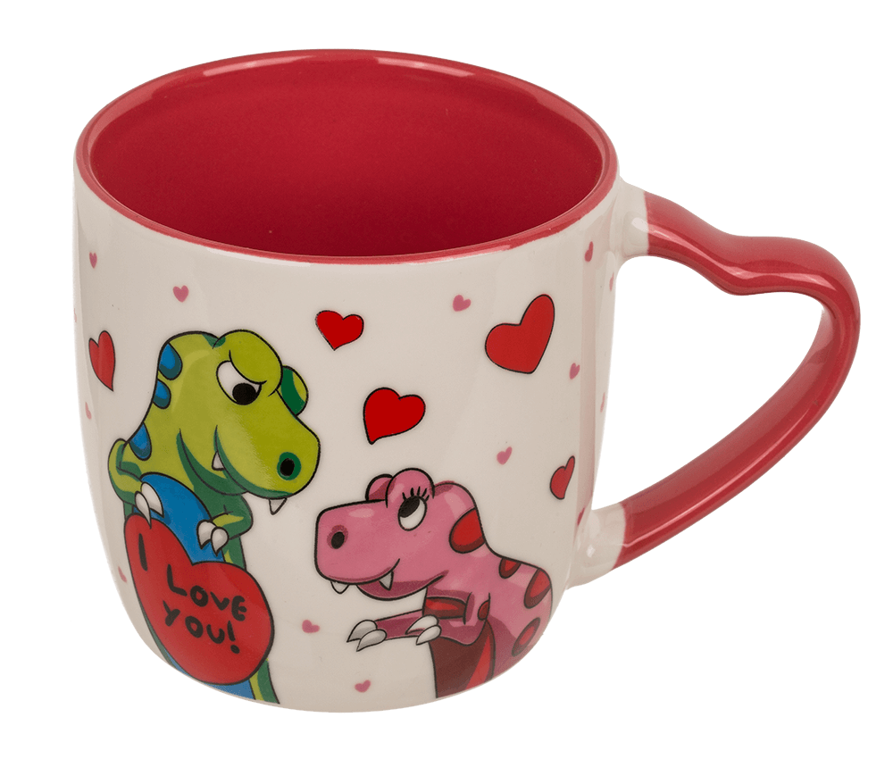 New Bone China Mug, Dino Kids,