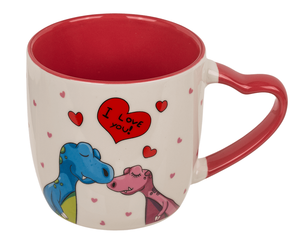 New Bone China Mug, Dino Kids,