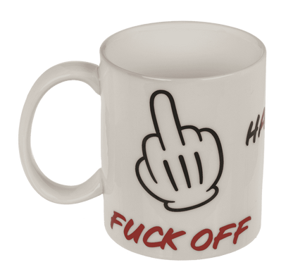 Mug, Fuck Off, Ceramic, 8 x10 cm,