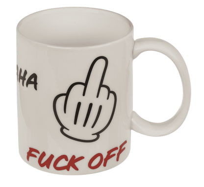 Mug, Fuck Off, Ceramic, 8 x10 cm,
