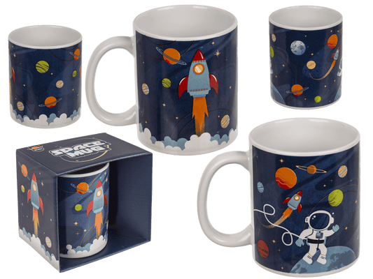 Mug, Space , Stoneware, 8 x10 cm,