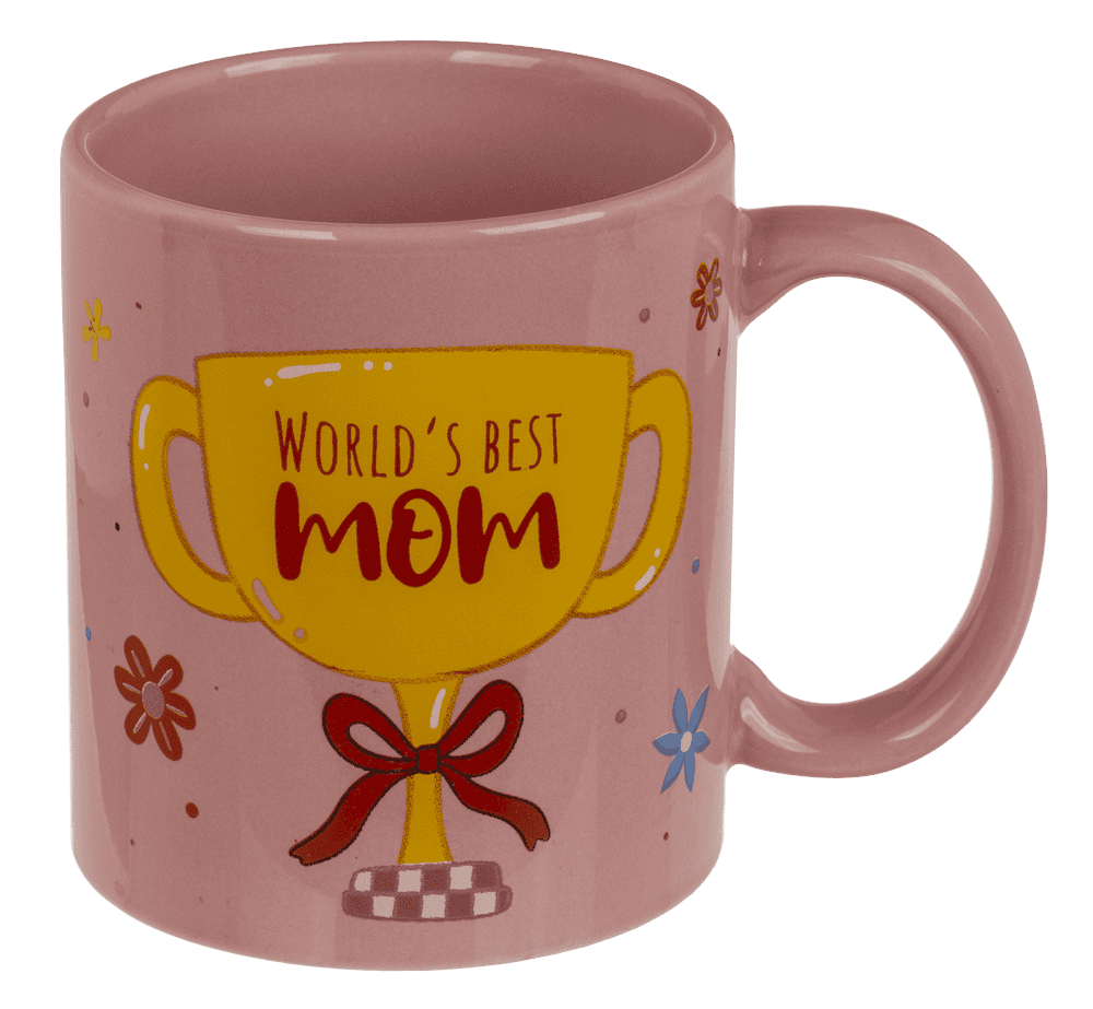 Gift set, World's Best Mom, Mug and socks,