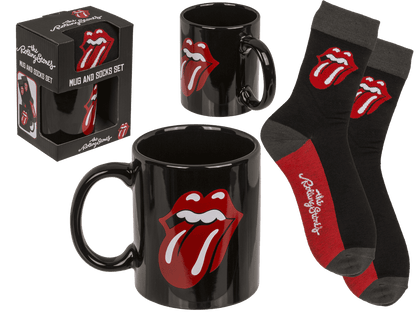 Gift set, The Rolling Stones, mug and socks,