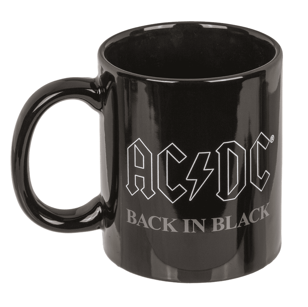 Gift set, AC/DC "Back in Black", mug and socks,