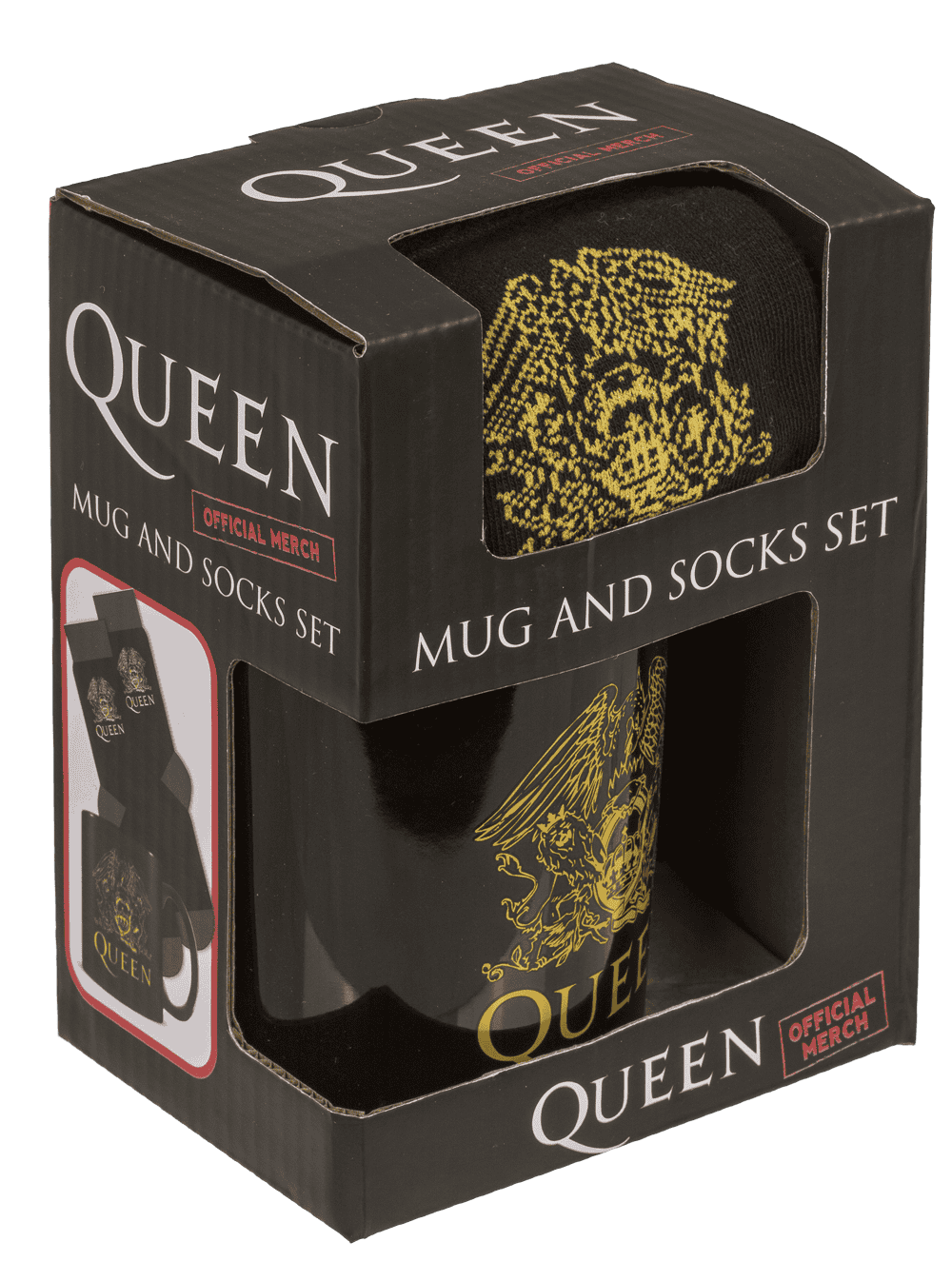 Gift set, Queen, mug and socks,