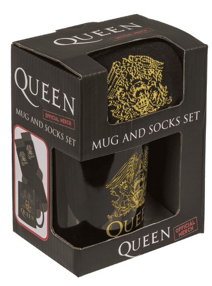 Gift set, Queen, mug and socks,