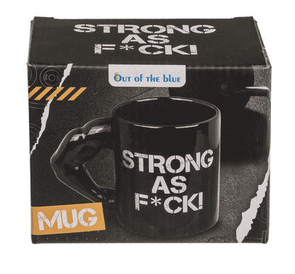 Mug, Strong as F*CK, stoneware,
