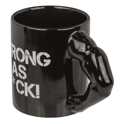 Mug, Strong as F*CK, stoneware,