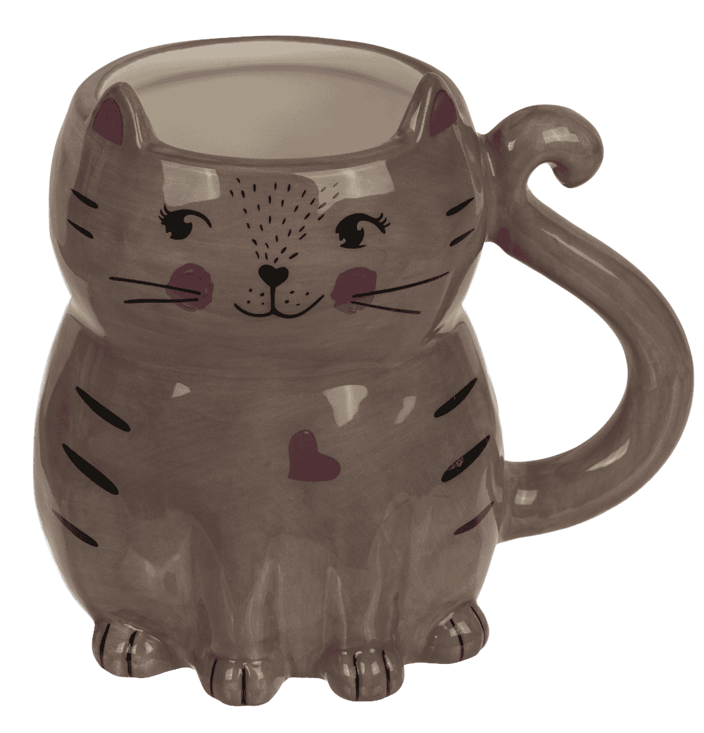 Mug,Kiitten, stoneware, 13 x 11 cm,