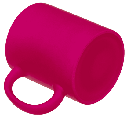 Mug, Neon Pink, made of stoneware, 9 x 8.5 cm,
