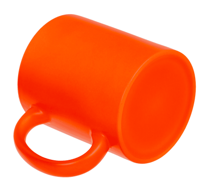 Mug, Neon Orange, made of stoneware, 9 x 8.5 cm,